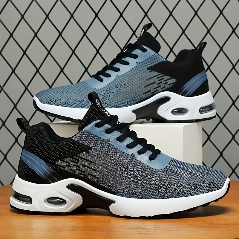 Shock Absorbing Gym Trainers - Męskie oddychające buty do biegania z