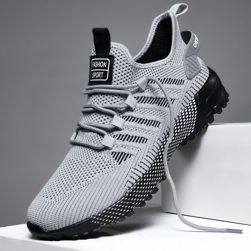 Shock Absorbing Gym Trainers - Męskie buty do biegania, oddychające sneakersy
