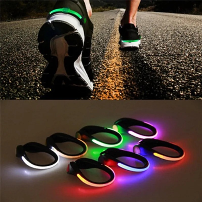 Reflective Night Running Shoes - 2024 Świecący klips do butów Światło