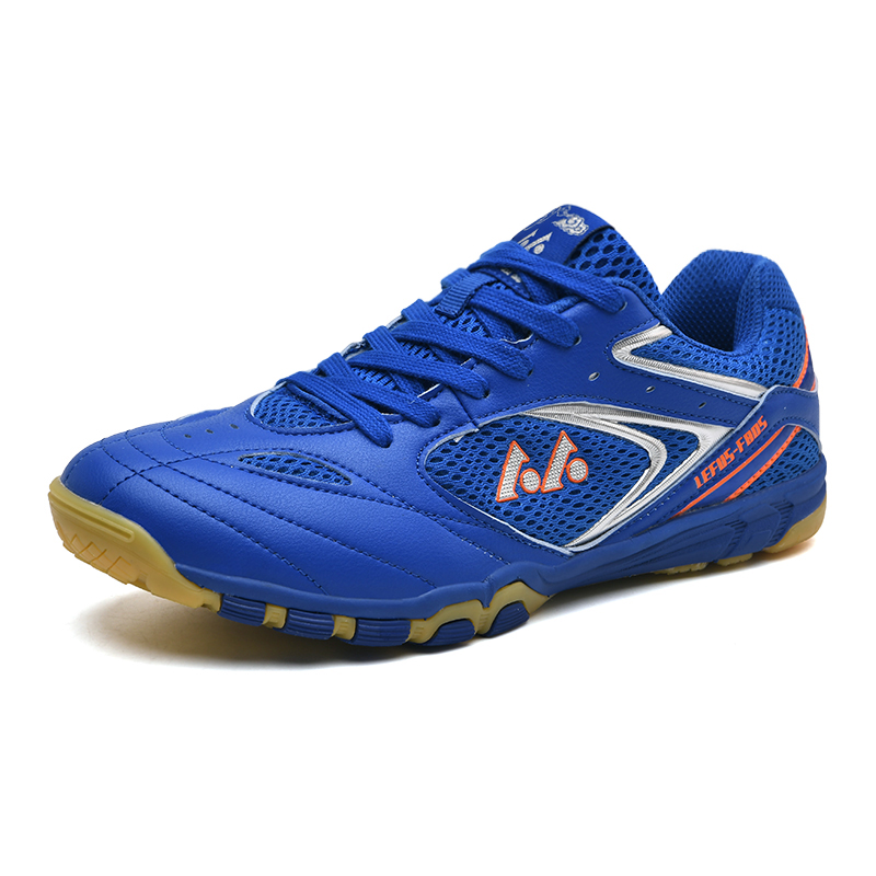 Shock Absorbing Gym Trainers - Męskie Damskie Buty Sportowe Badminton Niebieskie