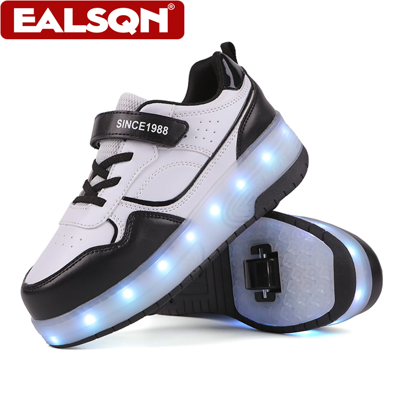 Running Shoes - Nowe dziecięce rolki LED ze świetlnymi