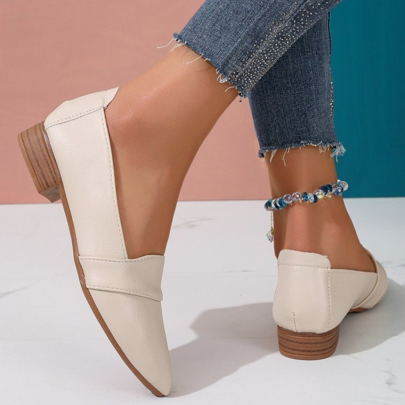 Wsuwane buty damskie, płaskie, – Sandals recenzja i cena
