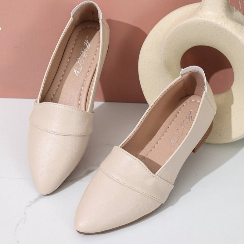 Wsuwane buty damskie, płaskie, – Sandals recenzja i cena