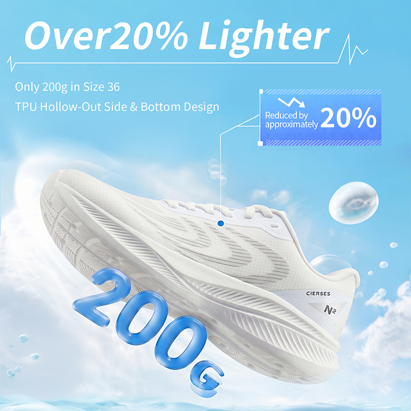 Buty do biegania CIERSES, oddy – Reflective Night Running Shoes recenzja i cena