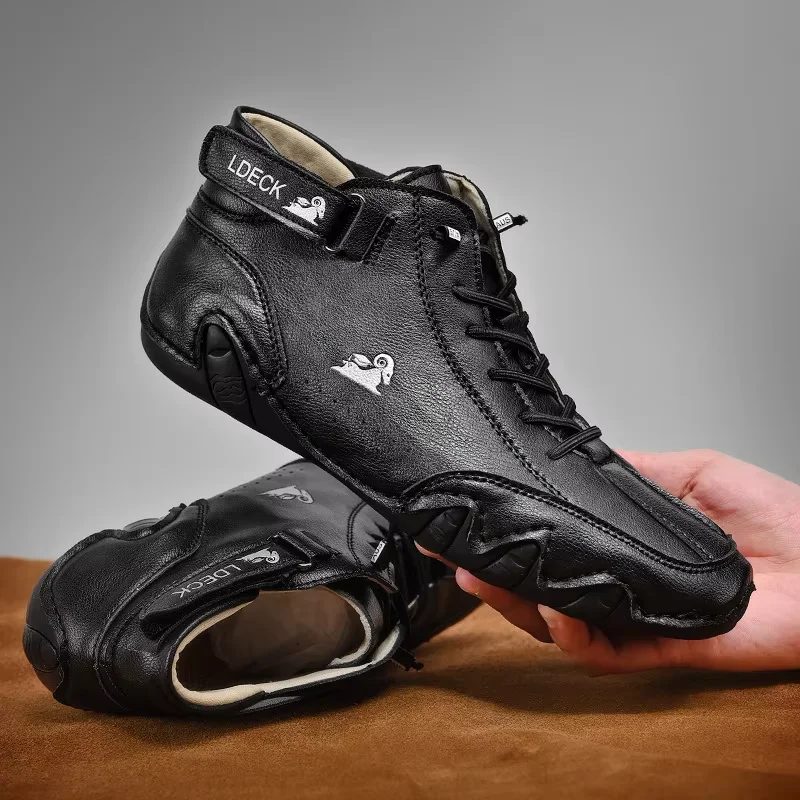 Męskie mokasyny antypoślizgowe – Waterproof Goretex Running Shoes recenzja i cena