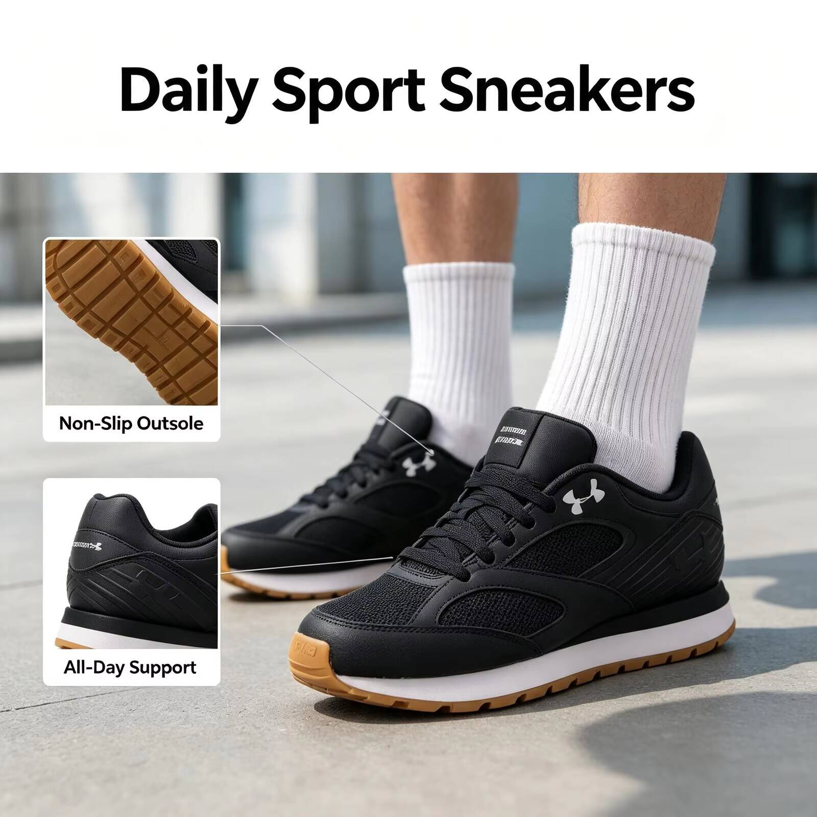 Nowe męskie buty do biegania U – Air Cushion Jogger Shoes Men recenzja i cena
