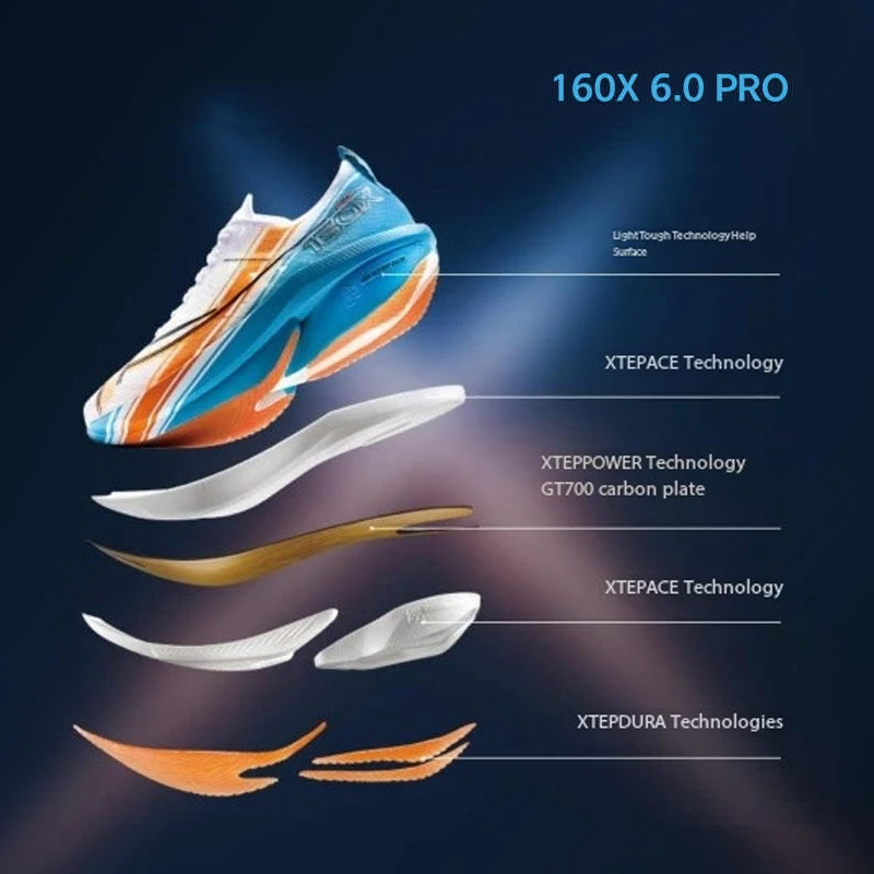 Buty do biegania Xtep 160X 6.5 – Carbon Plate Marathon Racing Shoes recenzja i cena