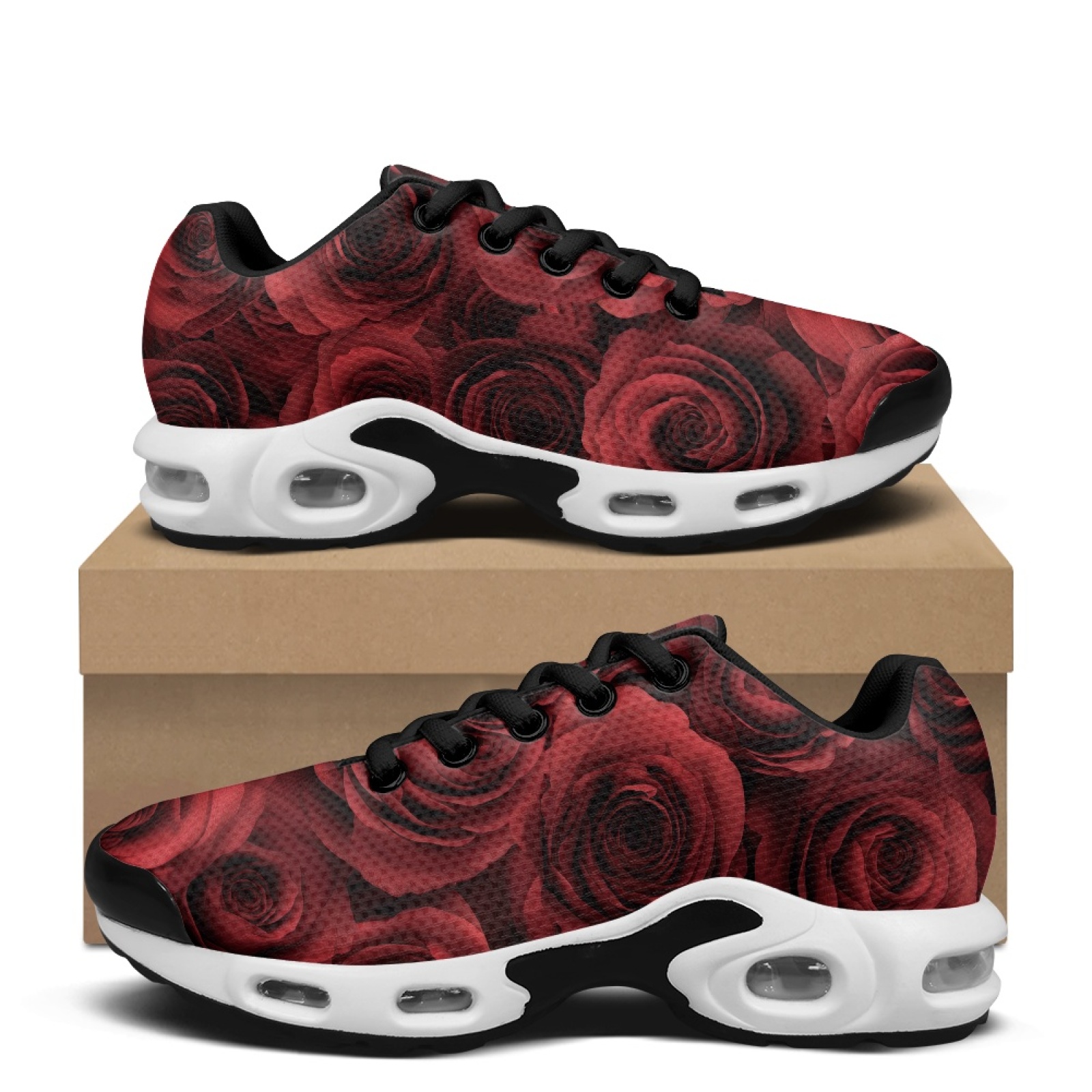 PENSTROLL Full Red Rose Air Cu – Air Cushion Jogger Shoes Men recenzja i cena